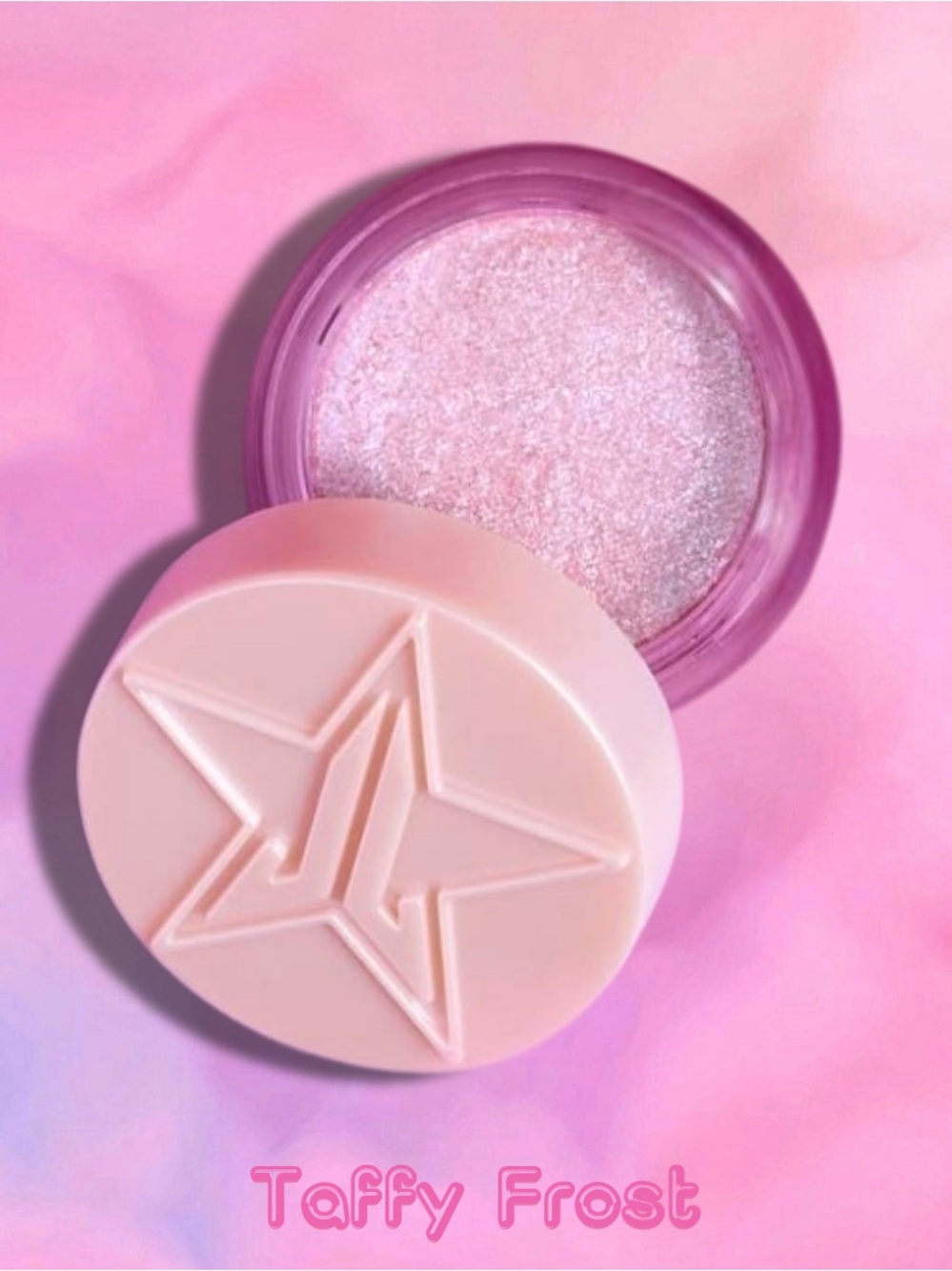 Jeffree Star | ‘Taffy Frost’ Eye Gloss | NiB pink w silver reflects